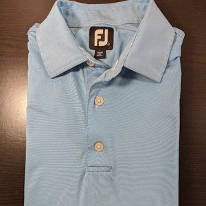 FJ Men's Foot Joy Golf Polo Navy Blue
